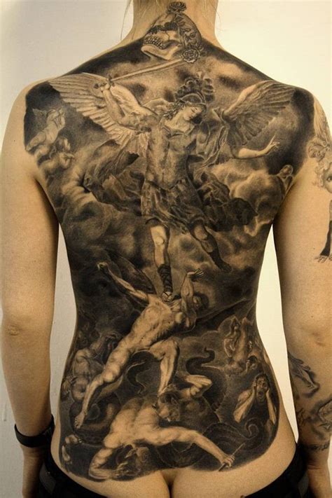 angel back tattoo|realistic angel tattoo designs.